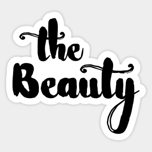 The beauty Sticker